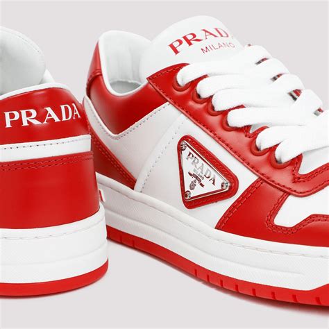 prada sneaker red|sneakers prada nuova collezione.